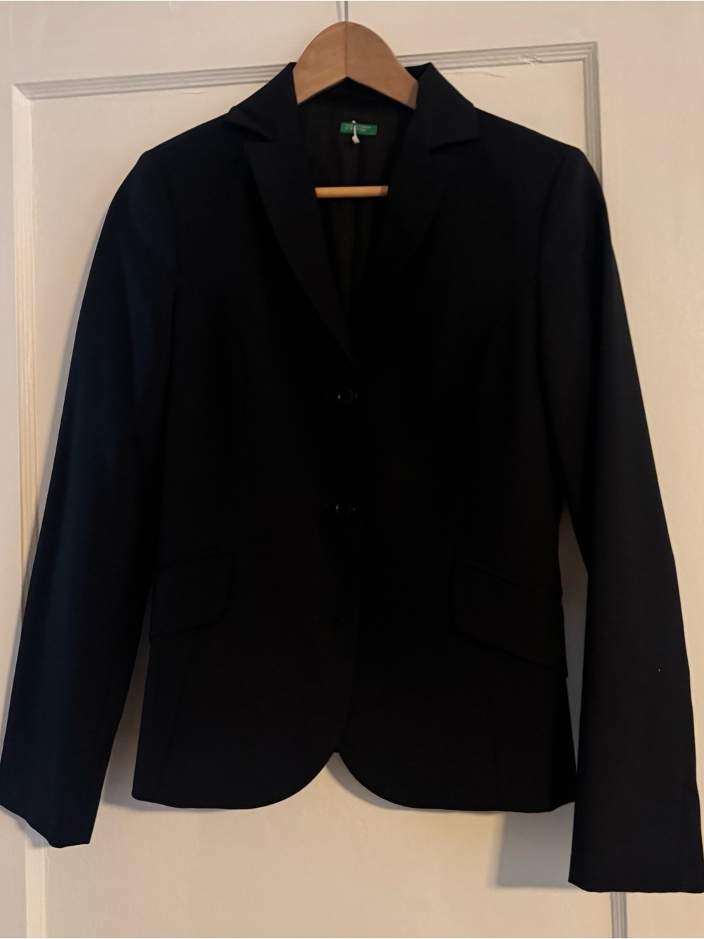 United Colors Of Benetton Black Tailored Womens Blazer